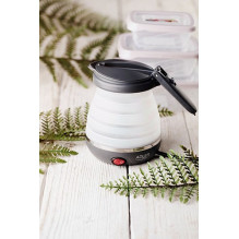 Adler AD 1279 elektrinis virdulys 0,6 l 750 W juoda, balta