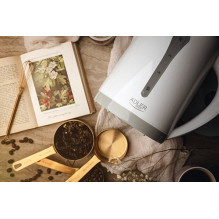 Adler AD 1244 elektrinis virdulys 2,5 l 2200 W baltas