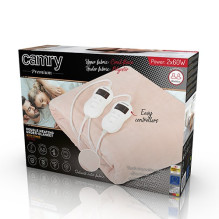 Camry CR 7424 electric blanket 2x60W Beige Fleece Camry CR 7424 electric blanket 2x60W Beige Fleece