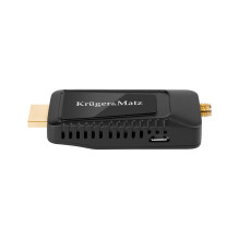 KRUGER MATZ mini imtuvas DVB-T2 H.265 HEVC KM9999