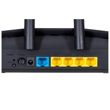 ASUS RT-AX57 belaidis maršrutizatorius Gigabit Ethernet Dviejų dažnių (2,4 GHz / 5 GHz) Juoda