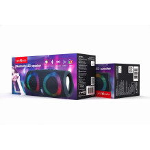 Gembird SPK-BT-LED-02 portable / party speaker Mono portable speaker Black 10 W