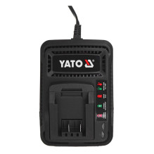 Yato YT-82826 kampinis šlifuoklis 125 mm 18 V Juoda, Raudona