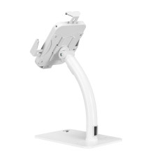 Maclean MC-468W Universal Tablet Stand Holder Lockable 7.9" - 11" Table or Wall Mounting Public Display Kiosk 