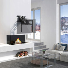 „Maclean MC-891“ elektrinis televizoriaus sieninis laikiklis su nuotolinio valdymo pultu, aukščio reguliavimas, maks. 37