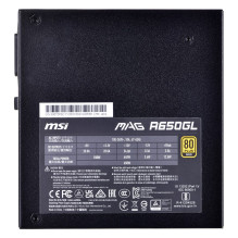 MSI MAG A650GL 650 W 120 mm 80 PLUS Gold maitinimo šaltinis