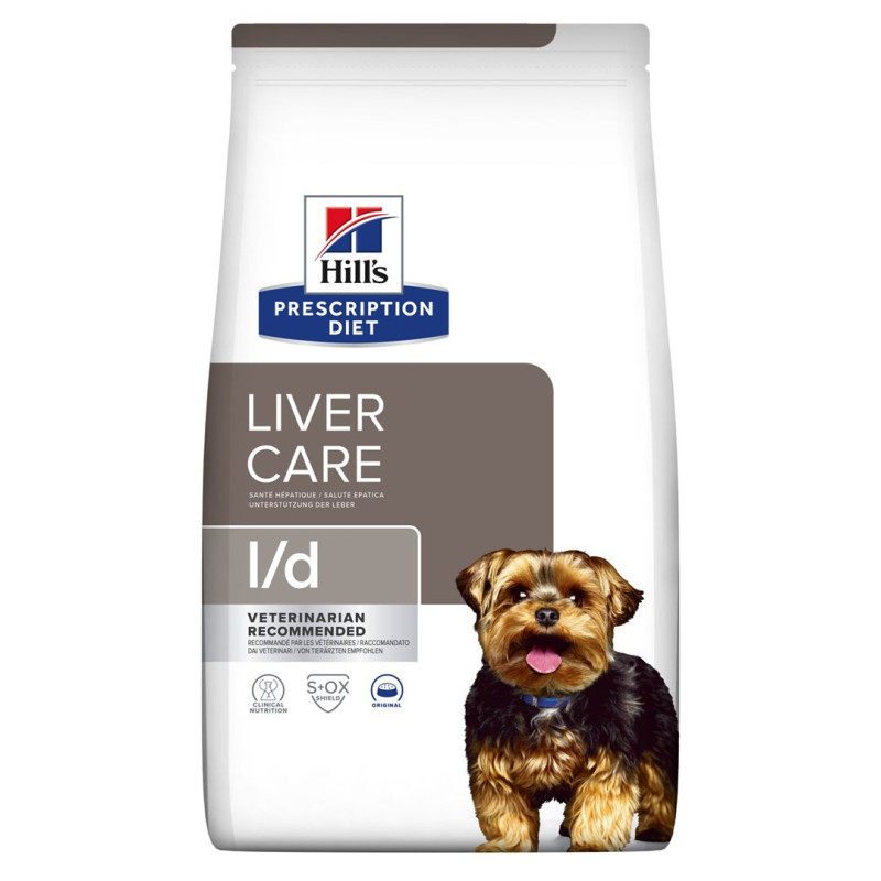 HILL\'S PRESCRIPTION DIET Liver Care Canine l/d sausas šunų ėdalas 10 kg