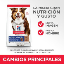 HILL\'S Science Plan Mature Adult Medium Lamb and Rice - sausas šunų ėdalas - 2,5 kg