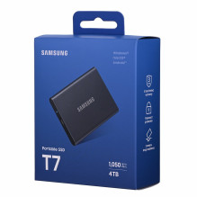 „Samsung MU-PC4T0T“ 4 TB USB C tipo 3.2 kartos 2 (3.1 kartos 2) pilkas, titano spalvos
