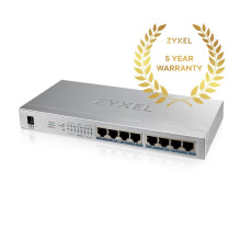Zyxel GS1008HP Unmanaged Gigabit Ethernet (10 / 100 / 1000) Power over Ethernet (PoE) Grey Zyxel GS1008HP Unmanaged Gigabit Ethernet (10 / 100 / 1000) Power over Ethernet (PoE) Grey