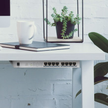 Zyxel GS1008HP Unmanaged Gigabit Ethernet (10 / 100 / 1000) Power over Ethernet (PoE) Grey Zyxel GS1008HP Unmanaged Gigabit Ethernet (10 / 100 / 1000) Power over Ethernet (PoE) Grey