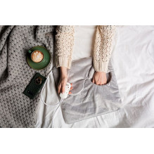 Adler AD 7403 electric foot warmer 80 W Grey