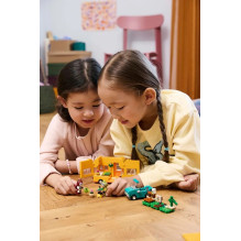 LEGO 77054 GYVŪNŲ PERKĖLIMAS Leifo namelio ant ratų ir sodo parduotuvė