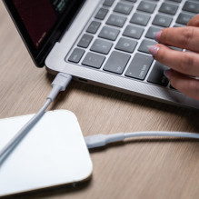 „Green Cell GC PowerStream“ 1 m baltas