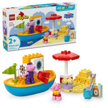 LEGO DUPLO 10432 Peppa Pig kelionė laivu LEGO DUPLO 10432 Peppa Pig kelionė laivu