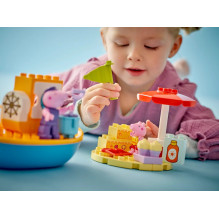 LEGO DUPLO 10432 Peppa Pig kelionė laivu LEGO DUPLO 10432 Peppa Pig kelionė laivu