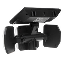 „Maclean“ saulės energija varomas LED šviestuvas su judesio ir sutemų–aušros jutikliu, IP65, 4 W, 320 lm, 4000 K, ličio 