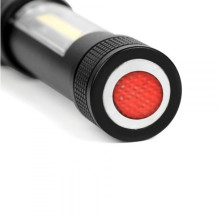 Esperanza Dione juodas rankinis LED žibintuvėlis Esperanza Dione juodas rankinis LED žibintuvėlis