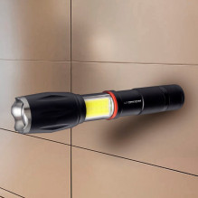 Esperanza Dione juodas rankinis LED žibintuvėlis Esperanza Dione juodas rankinis LED žibintuvėlis