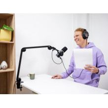 „Trust GXT 255+“ onikso juodumo kompiuterio mikrofonas