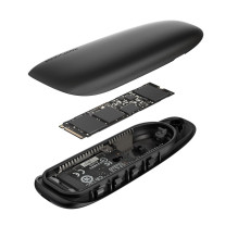 ASUS COBBLE juodas (ESD-A1A / BLK) SSD korpusas M.2