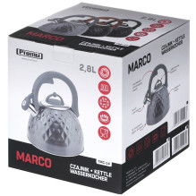 TMC14G PROMIS, Kettle 2.8 l, MARCO, gray gloss TMC14G PROMIS, Kettle 2.8 l, MARCO, gray gloss