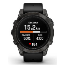 „Garmin epix Pro“ (2 karta) 3,3 cm (1,3 colio) AMOLED 47 mm Skaitmeninis 416 x 416 pikselių Jutiklinis ekranas Pilkas „W