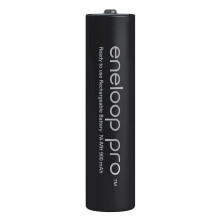 Rechargeable batteries PANASONIC ENELOOP PRO AAA 930 mAh 4 szt (BK-4HCDE / 4CP) Rechargeable batteries PANASONIC ENELOOP PRO AAA 930 mAh 4 szt (BK-4HCDE / 4CP)