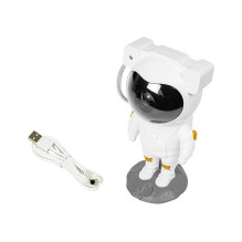 LED astronauto projektoriaus naktinė lemputė