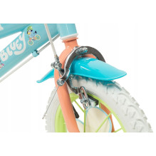 TOIMSA children's bicycle Bluey 12" Blue and lime blue