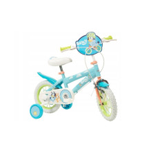 TOIMSA children's bicycle Bluey 12" Blue and lime blue