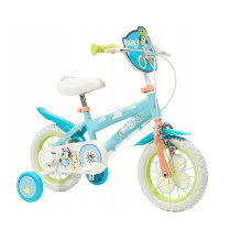 TOIMSA children's bicycle Bluey 12" Blue and lime blue
