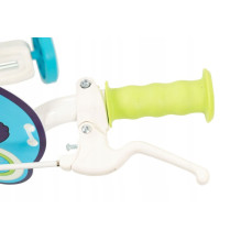 TOIMSA children's bicycle Bluey 12" Blue and lime blue