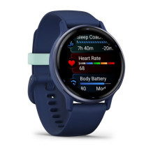 „Garmin Vivoactive 5“ 3,05 cm (1,2 colio) AMOLED 42 mm Skaitmeninis 390 x 390 pikselių Jutiklinis ekranas Mėlynas „Wi-Fi