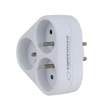 Esperanza ELK303W Electrical Splitter 3 sockets White