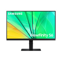 „Samsung S60D“ kompiuterio monitorius, 61 cm (24 colių), 2560 x 1440 pikselių, „Quad HD“ LCD, juodas