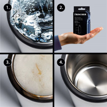 „Frischer“ buteliukų ir termosų valymo tabletės, 10 vnt. „Frischer“ buteliukų ir termosų valymo tabletės, 10 vnt.