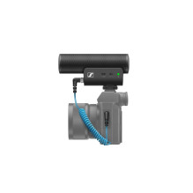 „Sennheiser MKE 400“ – kondensatorinis mikrofonas, superkardioidinis