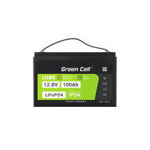 „Green Cell“ LFPGC12V100AH UPS akumuliatorius ličio geležies fosfatas (LiFePO4) 12,8 V 100 Ah