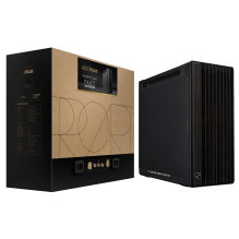 ASUS ProArt PA602 Wood Edition - Metal Panel Midi Tower Black