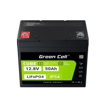 „Green Cell“ LFPGC12V50AH UPS akumuliatorius ličio geležies fosfatas (LiFePO4) 12 V 50 Ah