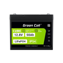 „Green Cell“ LFPGC12V50AH UPS akumuliatorius ličio geležies fosfatas (LiFePO4) 12 V 50 Ah