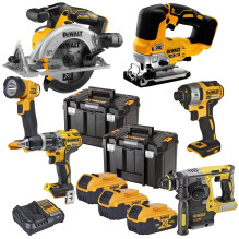 DEWALT DCK690P3T 18 V kombinuotas elektrinių įrankių rinkinys