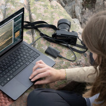 „Samsung MU-PG1T0B“ 1 TB USB C tipo 3.2 kartos 2 (3.1 kartos 2) juodas