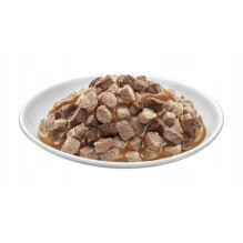 PREVITAL Mega Box veršienos, lašišos, kepenėlių ir vištienos šlapias kačių ėdalas - 40 x 100 g