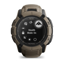„Garmin Instinct 2X Solar Tactical Edition“ 2,79 cm (1,1 colio) MIP 50 mm skaitmeninis 176 x 176 pikselių lietimui jautr
