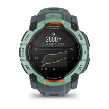 „Garmin Instinct 3 AMOLED“ 3,3 cm (1,3 colio) 50 mm Skaitmeninis 416 x 416 pikselių Jutiklinis ekranas Žalias GPS (palyd