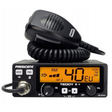 President Teddy II+ AM / FM CB radio Black
