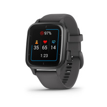 „Garmin Venu Sq 2“ 3,56 cm (1,4 colio) AMOLED 40 mm skaitmeninis jutiklinis ekranas pilkas GPS (palydovinis)