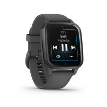 „Garmin Venu Sq 2“ 3,56 cm (1,4 colio) AMOLED 40 mm skaitmeninis jutiklinis ekranas pilkas GPS (palydovinis)